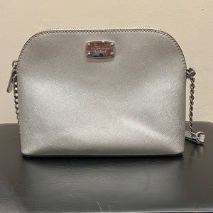 Michael Kors Silver Dome Cindy Bag